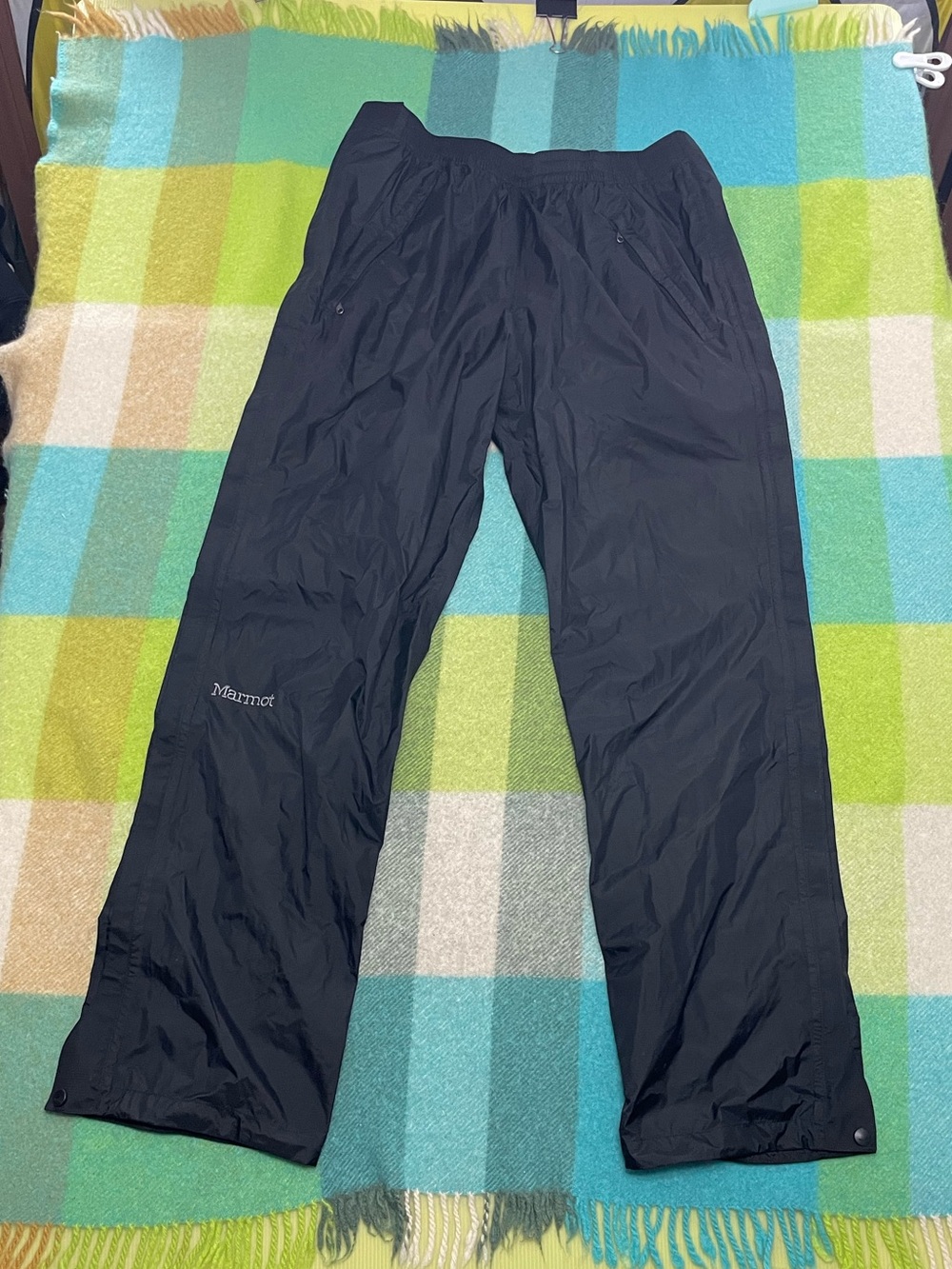 Marmot PreCip Eco Nylon Black Rain Pants Men’s